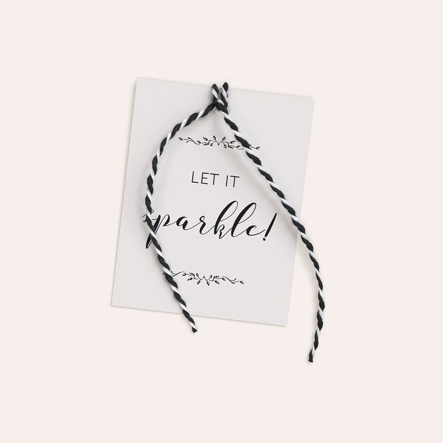 Wunderkerzen Anhänger - Blühende Zeit