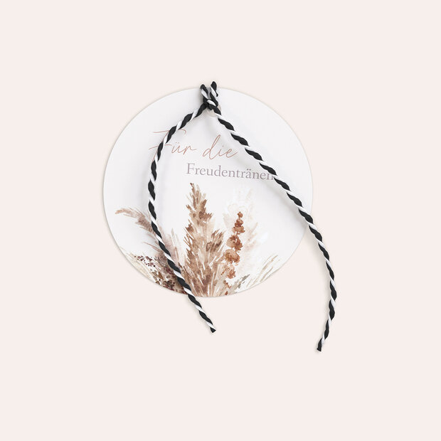 Freudentränen Anhänger - Federleichte Traumhochzeit