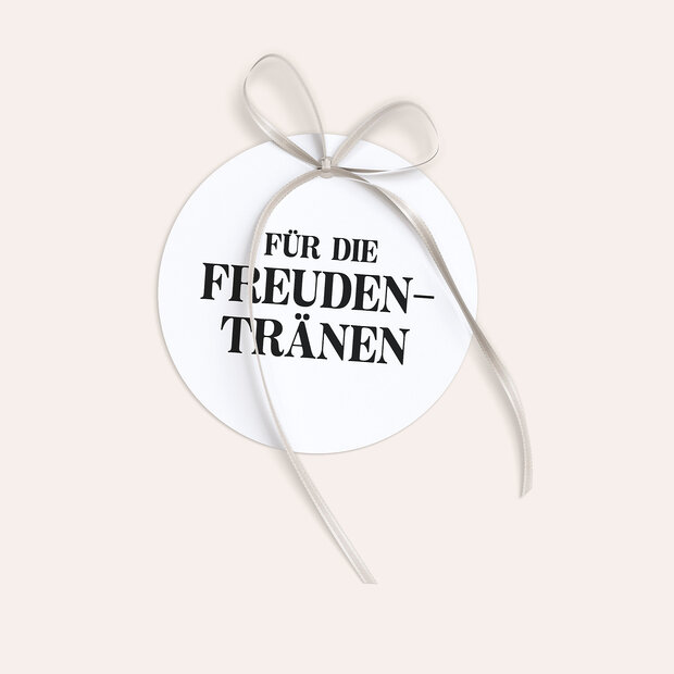 Freudentränen Anhänger - Das große Wort