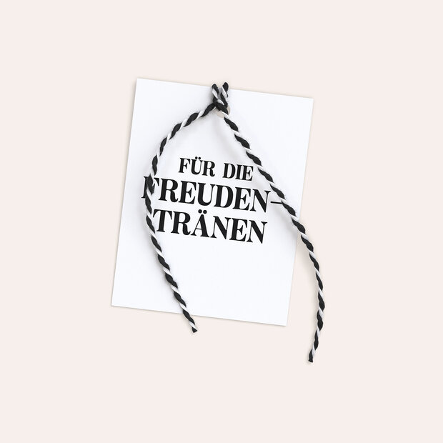 Freudentränen Anhänger - Das große Wort