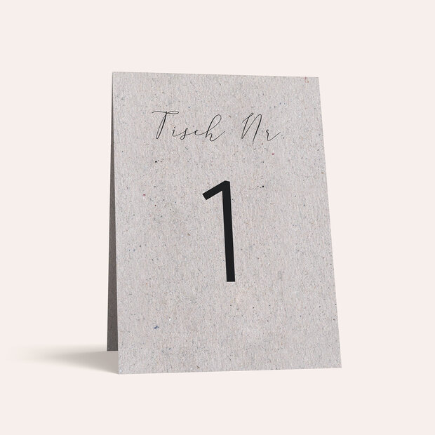 Tischnummern - Seelenfreunde