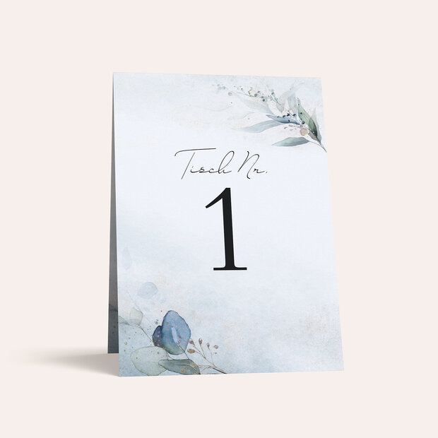 Tischnummern - Love tale