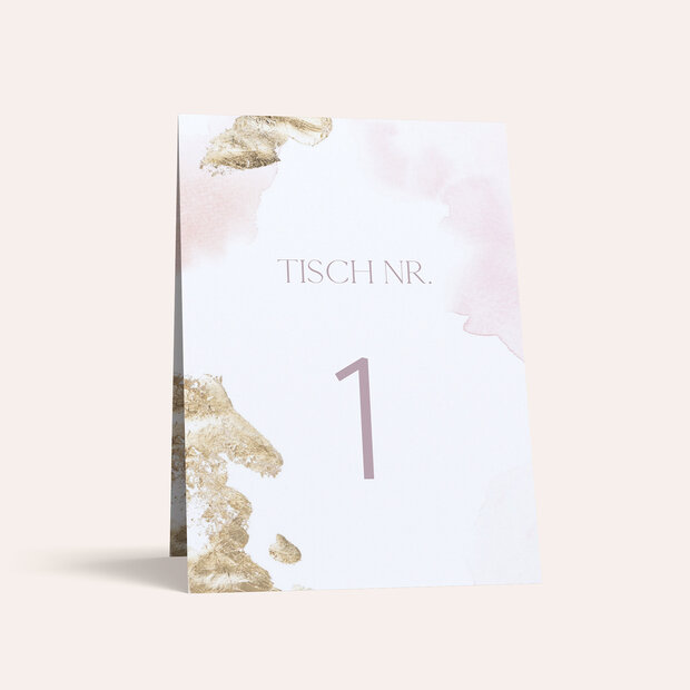 Tischnummern - Goldreich