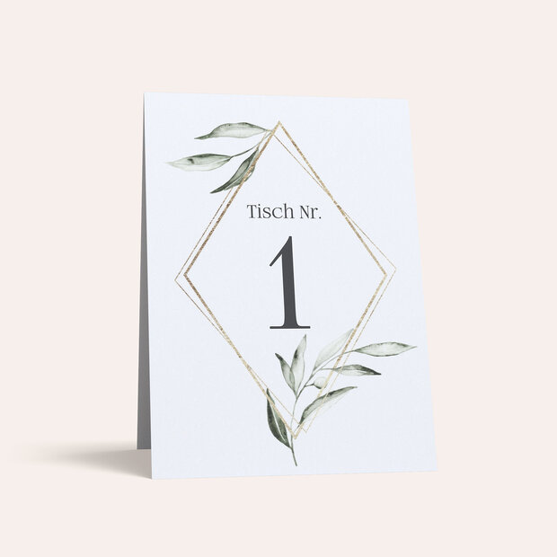 Tischnummern - Zauberranke