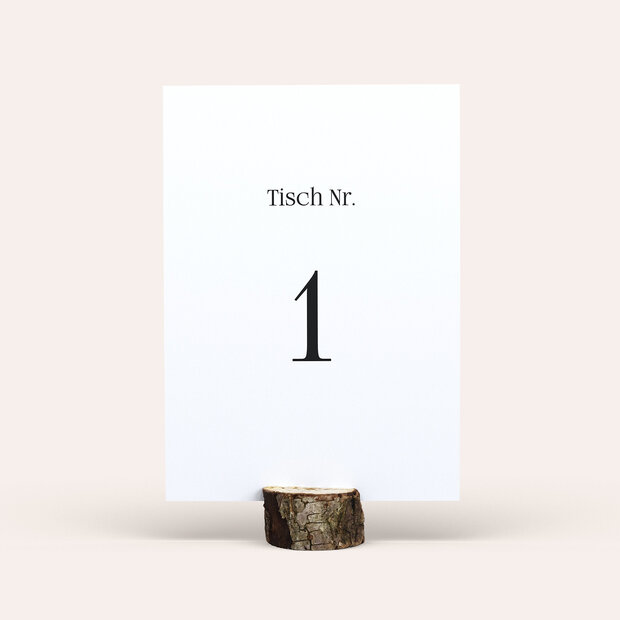 Tischnummern - Great letters