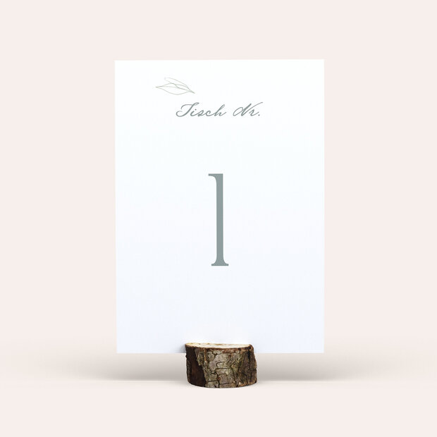 Tischnummern - Sage Breeze