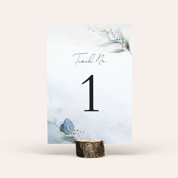 Tischnummern - Love tale