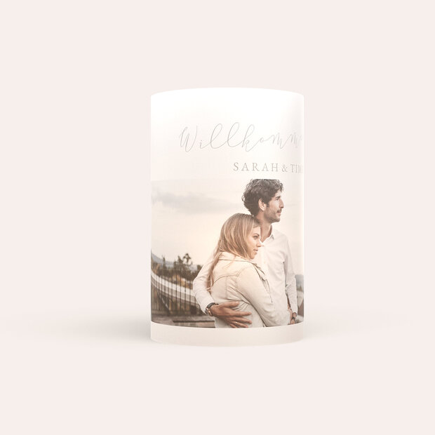 Windlicht als Tischdeko - Easy loving