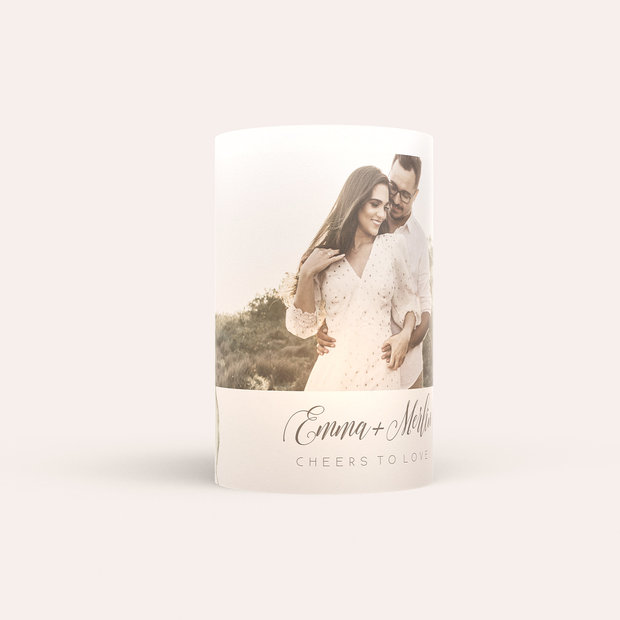 Windlicht als Tischdeko - Zauberranke