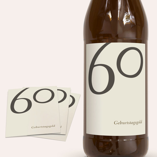 Bieretiketten Geburtstag - Meine Sechzig
