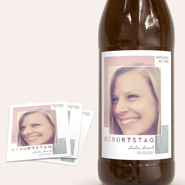 Bieretiketten Geburtstag - Persönlichkeit 30