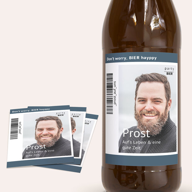 Bieretiketten Geburtstag - Party Ticket