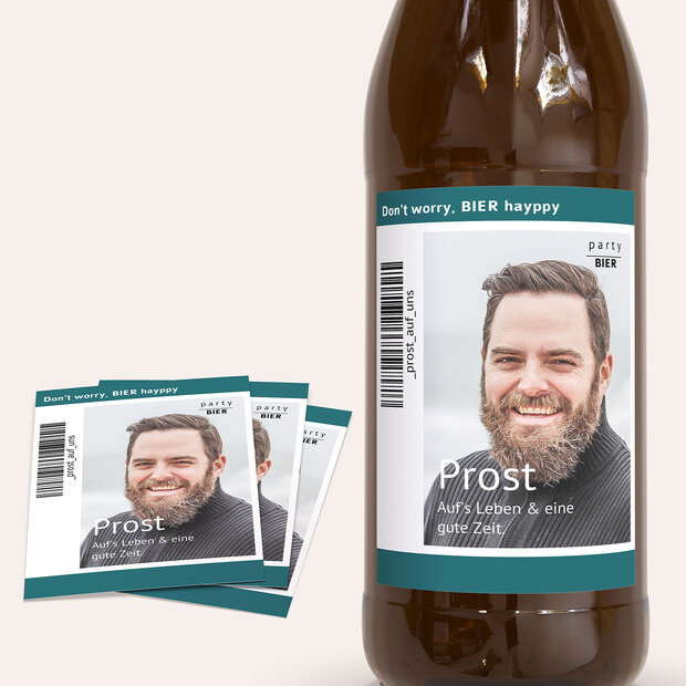 Bieretiketten Geburtstag - Party Ticket