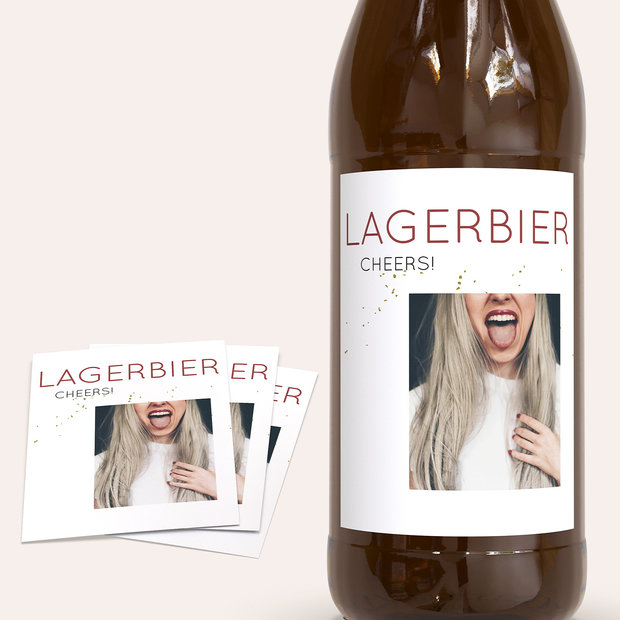 Bieretiketten Geburtstag - Frech gewagt