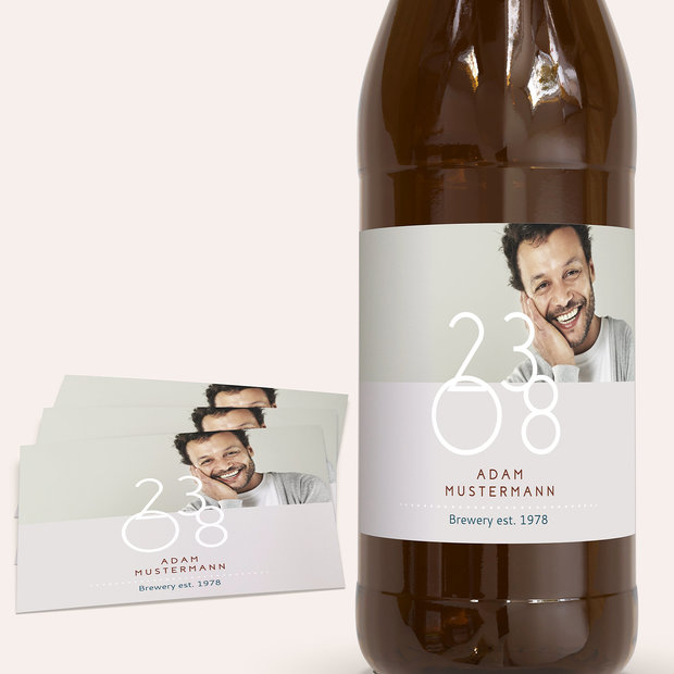 Bieretiketten Geburtstag - Feiern! 40