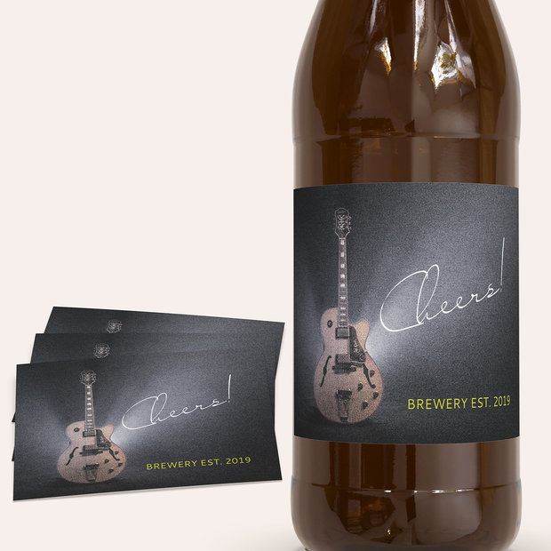 Bieretiketten Geburtstag - Let's Rock!