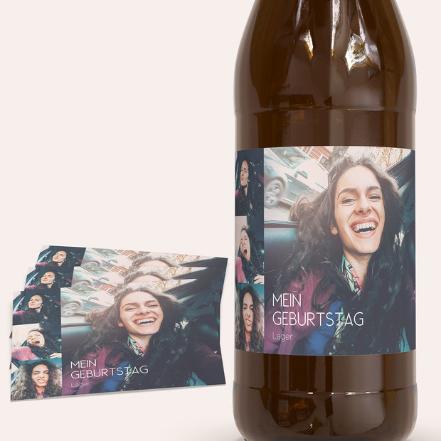 Bieretiketten Geburtstag - Georgette