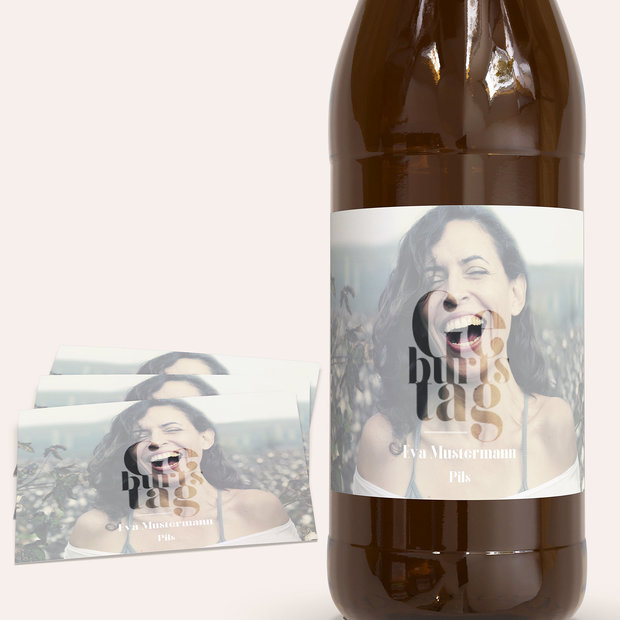 Bieretiketten Geburtstag - Das große Fest 40