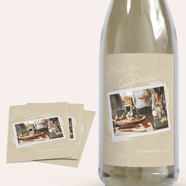 Sektetiketten Geburtstag - Mein neues Jahrzehnt