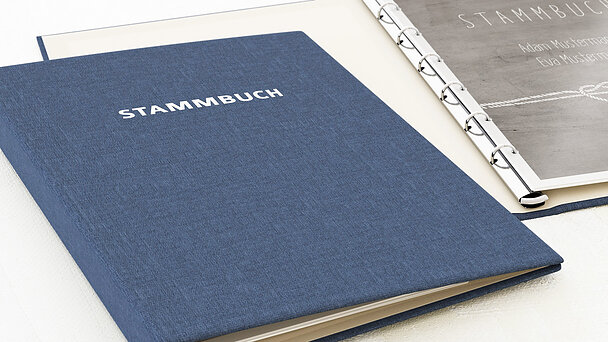 Stammbuch - Liebesknoten