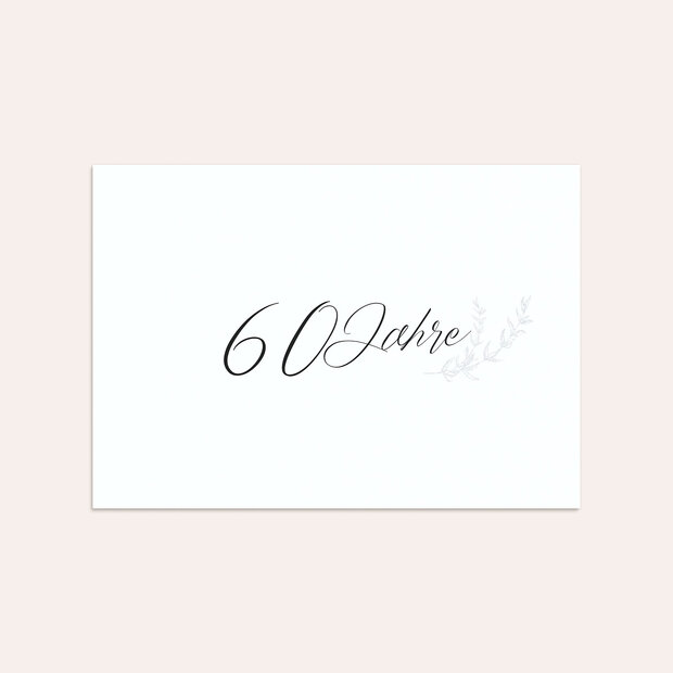 Umschlag mit Design Diamantene Hochzeit - Freudenjahre