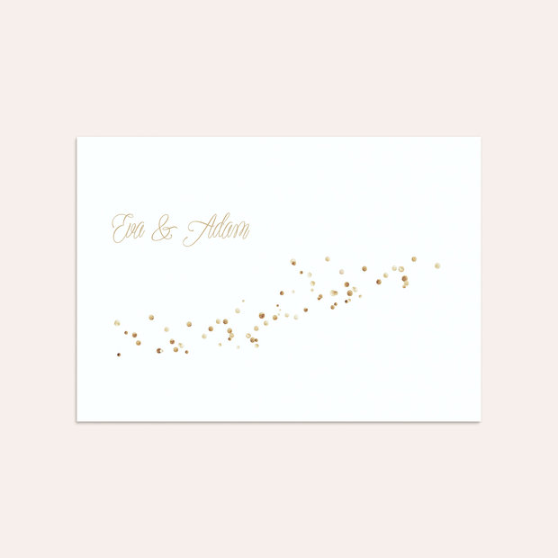 Umschlag mit Design Diamantene Hochzeit - Diamant-Geflitter