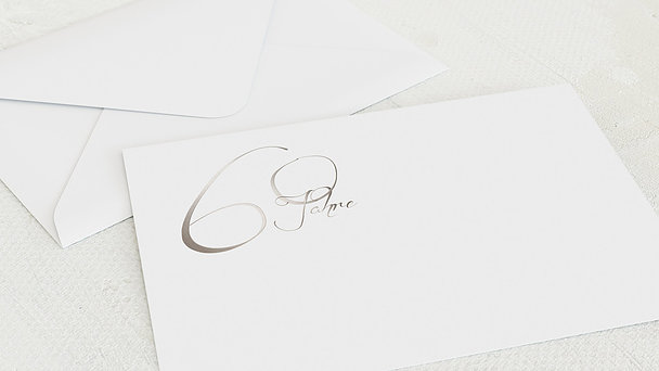 Umschlag mit Design Diamantene Hochzeit - Diamantglanz
