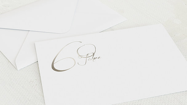 Umschlag mit Design Diamantene Hochzeit - Diamantglanz