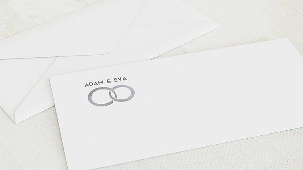Umschlag mit Design Diamantene Hochzeit - Edler Diamant