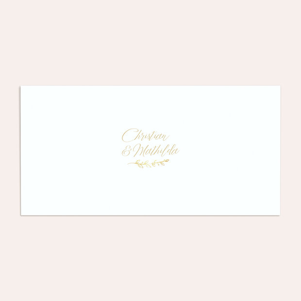 Umschlag mit Design Diamantene Hochzeit - Diamantener Spross