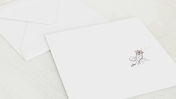 Umschlag mit Design Diamantene Hochzeit - Sinfonie der Blüten