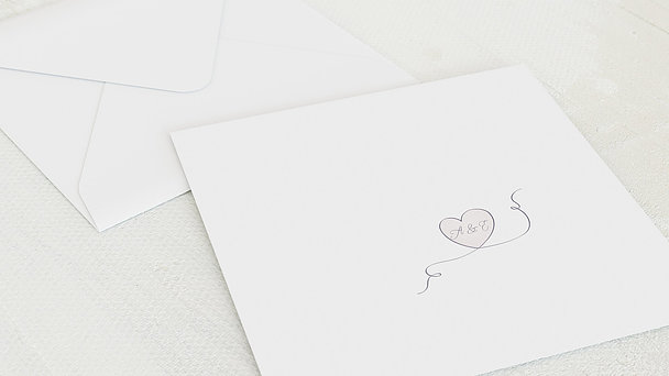 Umschlag mit Design Diamantene Hochzeit - Leichte Diamanthochzeit