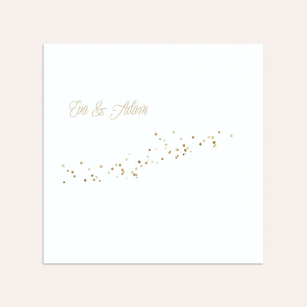 Umschlag mit Design Diamantene Hochzeit - Diamant-Geflitter