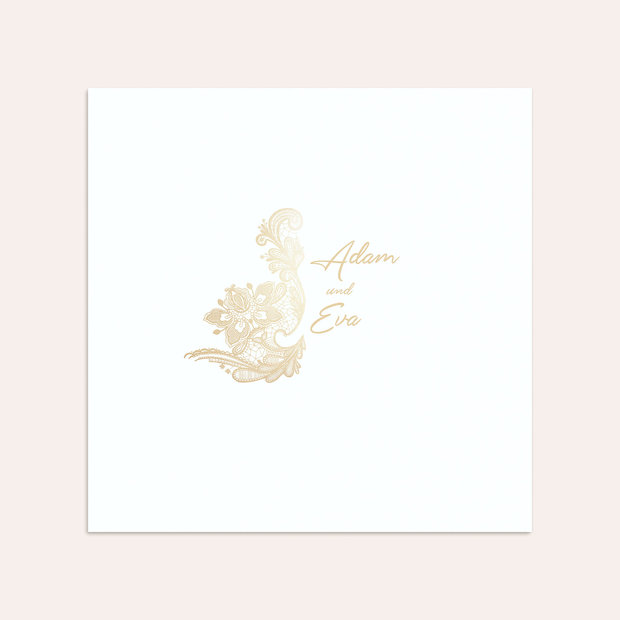 Umschlag mit Design Diamantene Hochzeit - Liebevolle Anmut