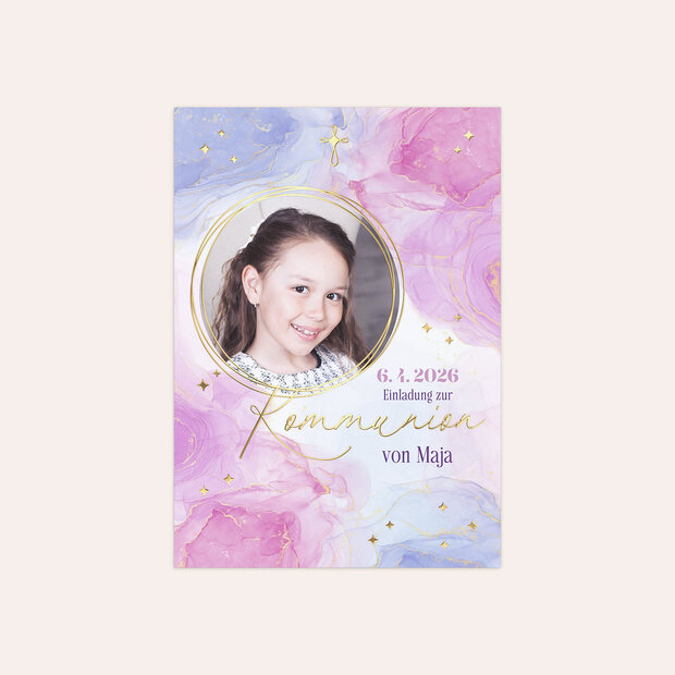 Kommunionskarten - Zauber des Lichts