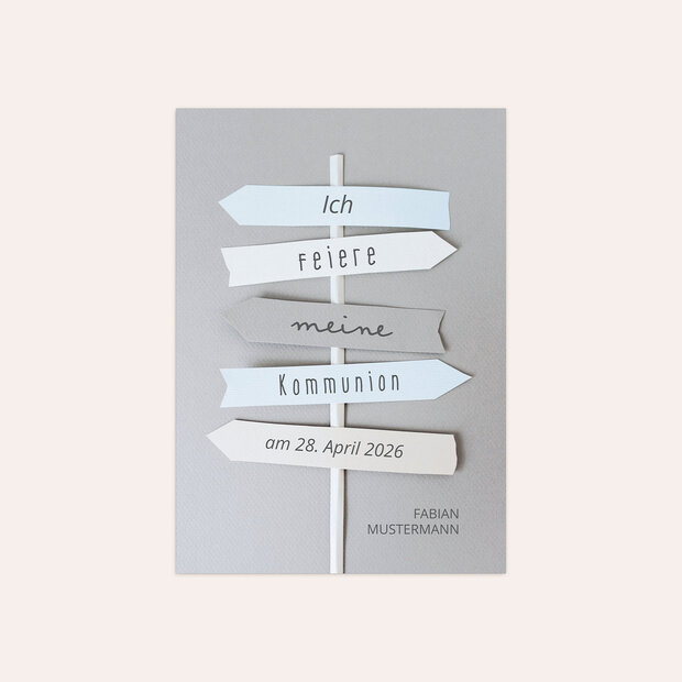 Kommunionskarten - Wegweiser