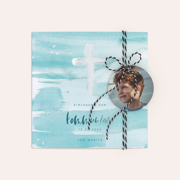 Kommunionskarten - Zeichen des Kreuzes