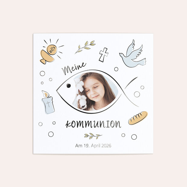 Kommunionskarten - Zeichen des Glaubens