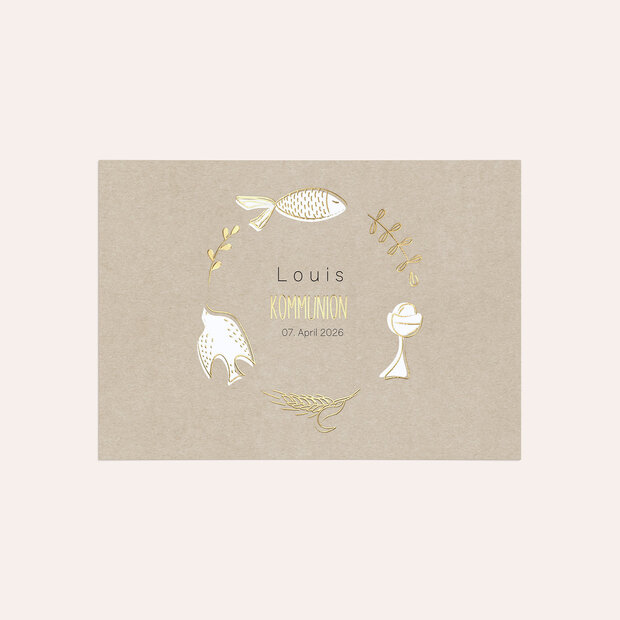 Kommunionskarten - Symbolik der Kommunion