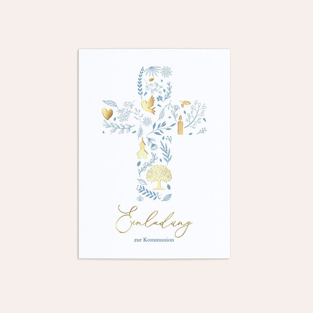 Kommunionskarten - Glaube wächst