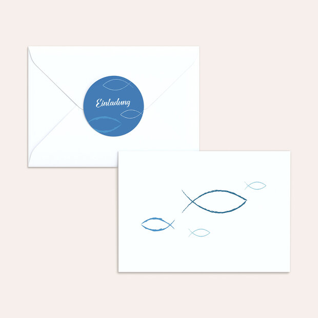 Umschlag mit Design Firmung - Bedeutung