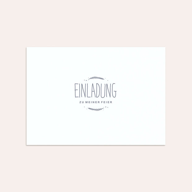 Umschlag mit Design Firmung - Himmelskreis