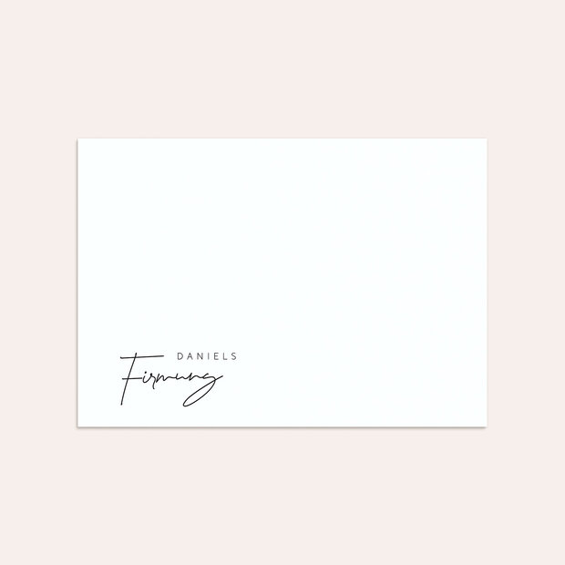 Umschlag mit Design Firmung - Cork Mood