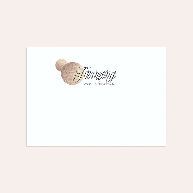 Umschlag mit Design Firmung - Glanzmoment