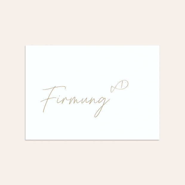 Umschlag mit Design Firmung - Freudenrauschen