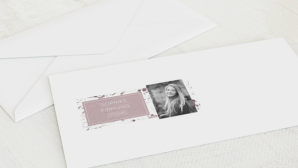 Umschlag mit Design Firmung - Firmung-Impression