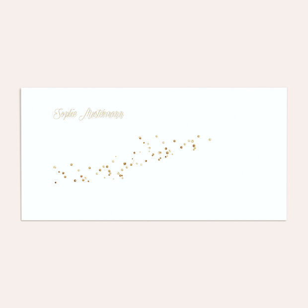 Umschlag mit Design Firmung - Geflitter Firmung