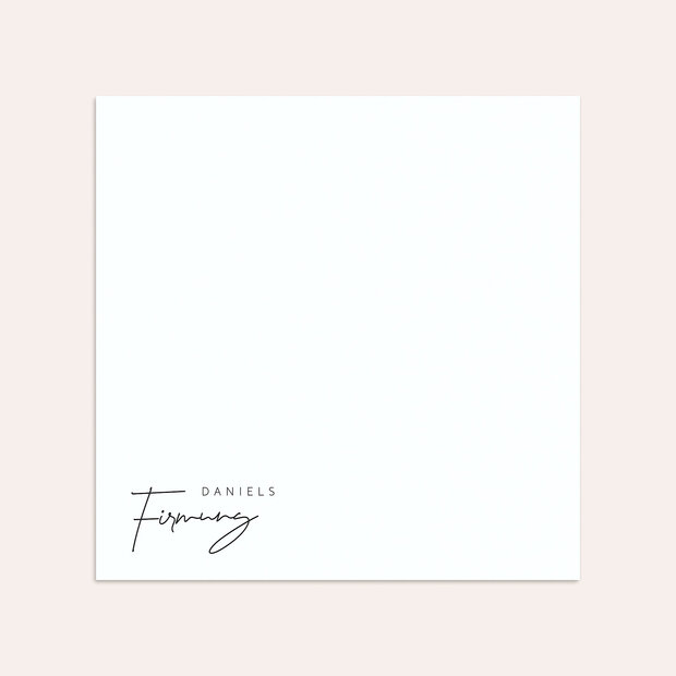 Umschlag mit Design Firmung - Cork Mood