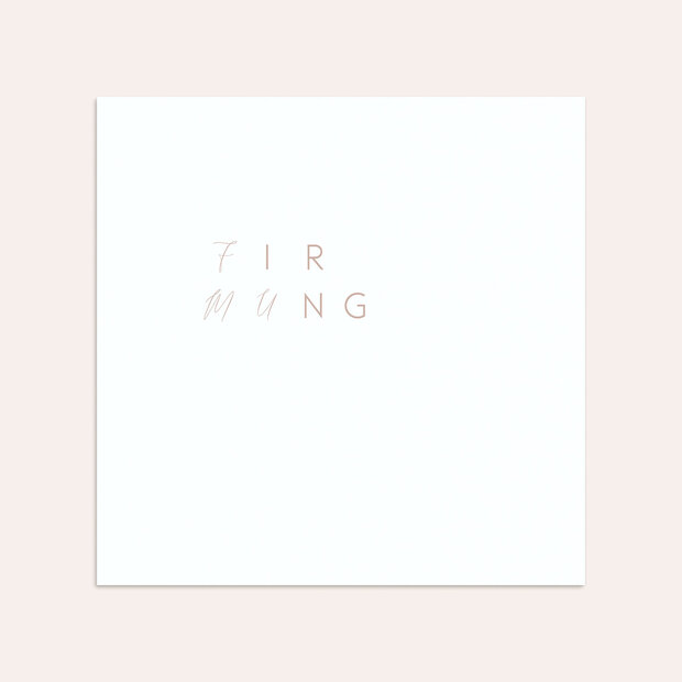 Umschlag mit Design Firmung - Himmelsdach