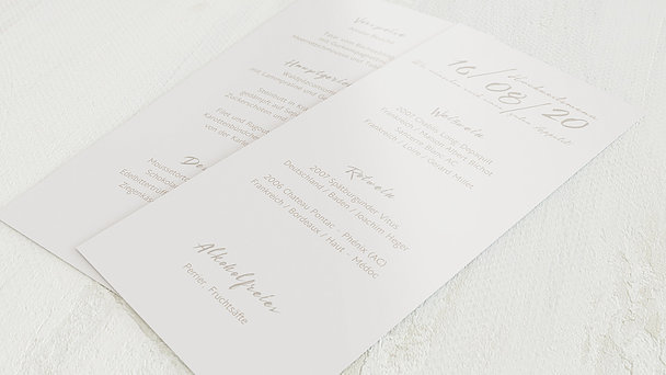 Menukarten Hochzeit Selbst Gestalten